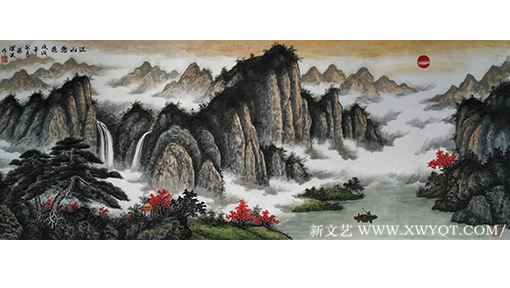 陈汉波作品 《江山秀色》